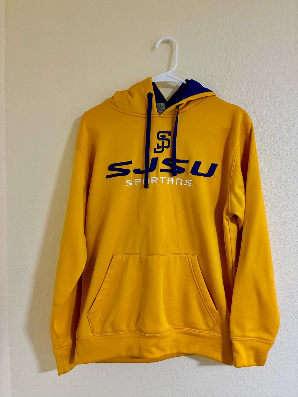 Stadium Athletics Gold and Navy SJSU Spartans Hoodie